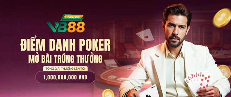 ĐIỂM DANH POKER - Banner Mobile